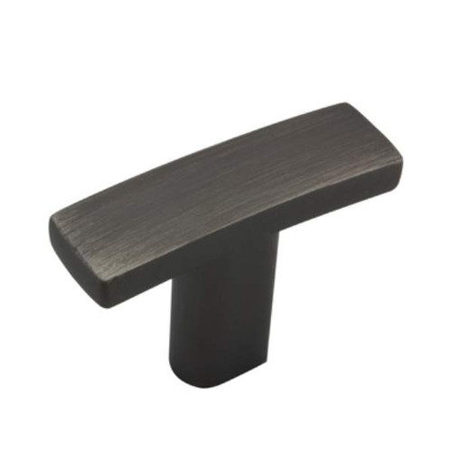 Richelieu BP65038143: 1-1/2" Padova T-Bar Cabinet Knob - Antique Nickel