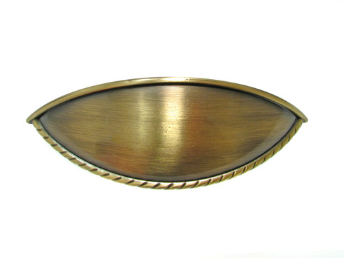 Richelieu BP80237AE: 96mm cc Huntingdon Cup Cabinet Pull - Antique English Richelieu BP80237AE: 96mm cc Huntingdon Cup Cabinet Pull - Antique English