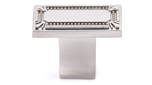 Richelieu BP78033195: 43mm Brossard Cabinet Knob - Brushed Nickel Richelieu BP78033195: 43mm Brossard Cabinet Knob - Brushed Nickel