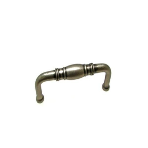 Richelieu BP80290142: 3" cc Pincourt Cabinet Pull - Pewter Richelieu BP80290142: 3" cc Pincourt Cabinet Pull - Pewter