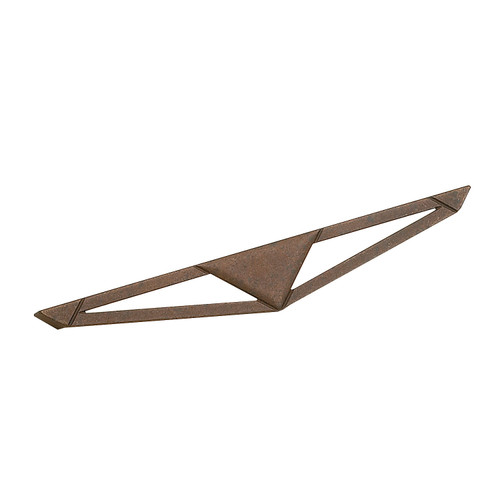 Richelieu 616823160138: 160mm cc Art Deco Cabinet Pull - Spotted Bronze