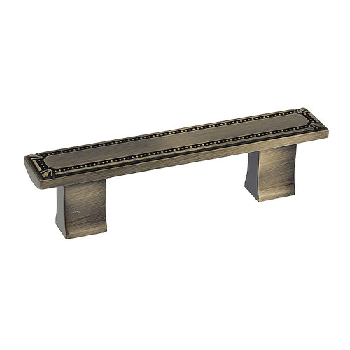 Richelieu BP78096AE: 96mm cc Brossard Cabinet Pull - Antique English Richelieu BP78096AE: 96mm cc Brossard Cabinet Pull - Antique English