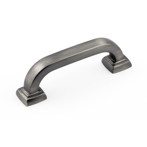 Richelieu BP81576143: 3" cc Vaughan Cabinet Pull - Antique Nickel Richelieu BP81576143: 3" cc Vaughan Cabinet Pull - Antique Nickel
