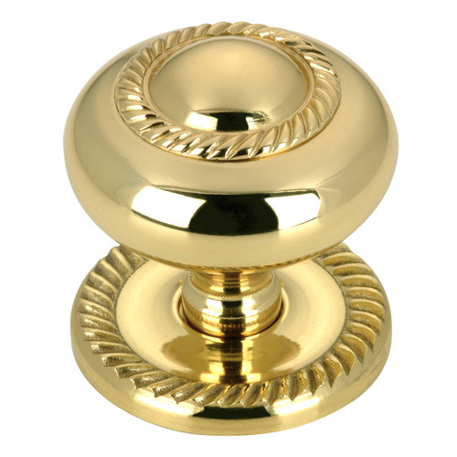 Richelieu BP8048130: 1-1/2" Huntingdon Cabinet Knob - Polished Brass Richelieu BP8048130: 1-1/2" Huntingdon Cabinet Knob - Polished Brass