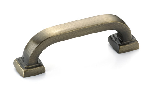 Richelieu BP81576AE: 3" cc Vaughan Cabinet Pull - Antique English Richelieu BP81576AE: 3" cc Vaughan Cabinet Pull - Antique English
