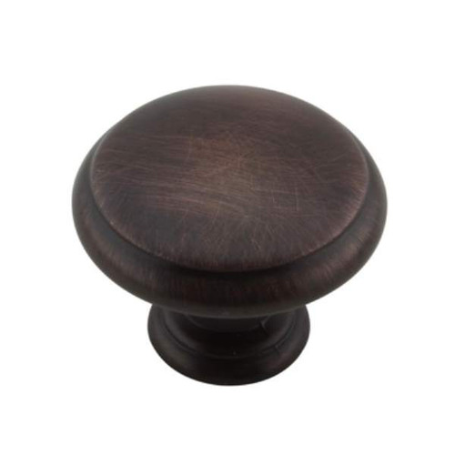 Richelieu BP80930BORB: 30mm Esterel Cabinet Knob - Brushed Oil Rubbed Bronze Richelieu BP80930BORB: 30mm Esterel Cabinet Knob - Brushed Oil Rubbed Bronze