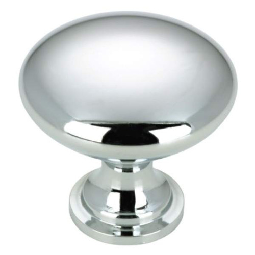 Richelieu BP9041140: 30mm Copperfield Cabinet Knob - Polished Chrome Richelieu BP9041140: 30mm Copperfield Cabinet Knob - Polished Chrome