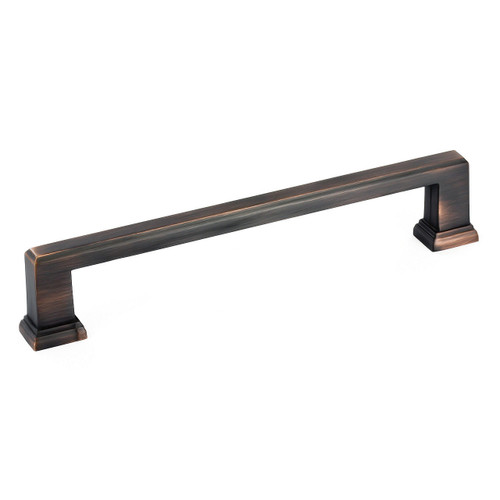 Richelieu BP795160BORB: 160mm cc Mirabel Square Bar Cabinet Pull - Brushed Oil Rubbed Bronze Richelieu BP795160BORB: 160mm cc Mirabel Square Bar Cabinet Pull - Brushed Oil Rubbed Bronze