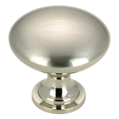 Richelieu BP9041195: 30mm Copperfield Cabinet Knob - Brushed Nickel Richelieu BP9041195: 30mm Copperfield Cabinet Knob - Brushed Nickel