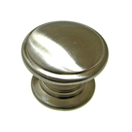 Richelieu BP80980195: 32mm Mont-Royal Cabinet Knob - Polished Nickel Richelieu BP80980195: 32mm Mont-Royal Cabinet Knob - Polished Nickel