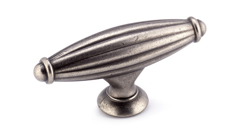 Richelieu BP8061865903: 2-9/16" Madeleine T-Bar Cabinet Knob - Antique Iron Richelieu BP8061865903: 2-9/16" Madeleine T-Bar Cabinet Knob - Antique Iron