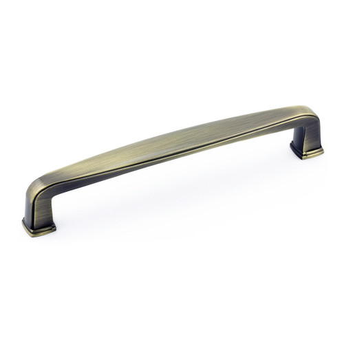 Richelieu BP810128AE: 128mm cc Charlemangne Cabinet Pull - Antique English Richelieu BP810128AE: 128mm cc Charlemangne Cabinet Pull - Antique English
