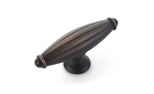 Richelieu BP8061865BORB: 2-9/16" Madeleine T-Bar Cabinet Knob - Brushed Oil Rubbed Bronze Richelieu BP8061865BORB: 2-9/16" Madeleine T-Bar Cabinet Knob - Brushed Oil Rubbed Bronze