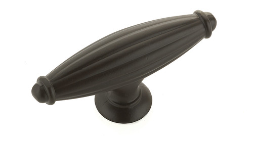 Richelieu BP8061865ORB: 2-9/16" Madeleine T-Bar Cabinet Knob - Oil Rubbed Bronze Richelieu BP8061865ORB: 2-9/16" Madeleine T-Bar Cabinet Knob - Oil Rubbed Bronze