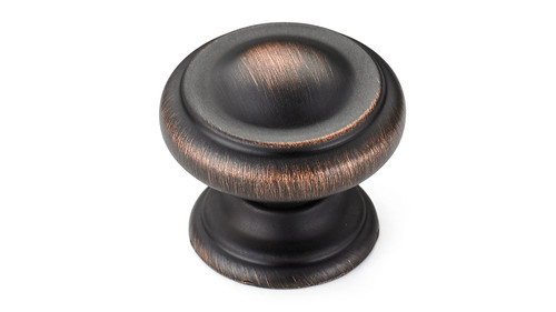Richelieu BP8632BORB: 1-3/16" Rosebank Cabinet Knob - Brushed Oil Rubbed Bronze Richelieu BP8632BORB: 1-3/16" Rosebank Cabinet Knob - Brushed Oil Rubbed Bronze