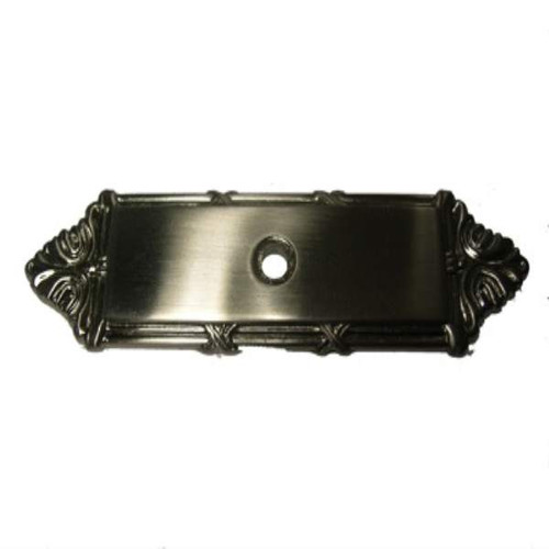 Richelieu BP82908195: 4-3/16" Chateauguay Backplate for Cabinet Knob - Polished Nickel Richelieu BP82908195: 4-3/16" Chateauguay Backplate for Cabinet Knob - Polished Nickel
