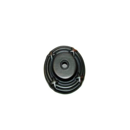 Richelieu BP82917BORB: 38mm Chateauguay Backplate for Cabinet Knob - Brushed Oil Rubbed Bronze Richelieu BP82917BORB: 38mm Chateauguay Backplate for Cabinet Knob - Brushed Oil Rubbed Bronze