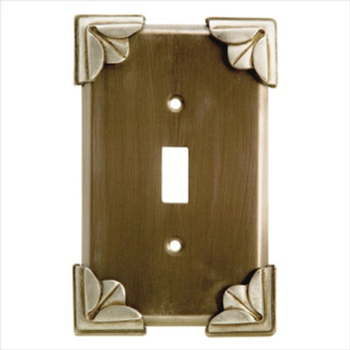 Anne At Home 5019A: Pompeii  Single Toggle Wall Plate