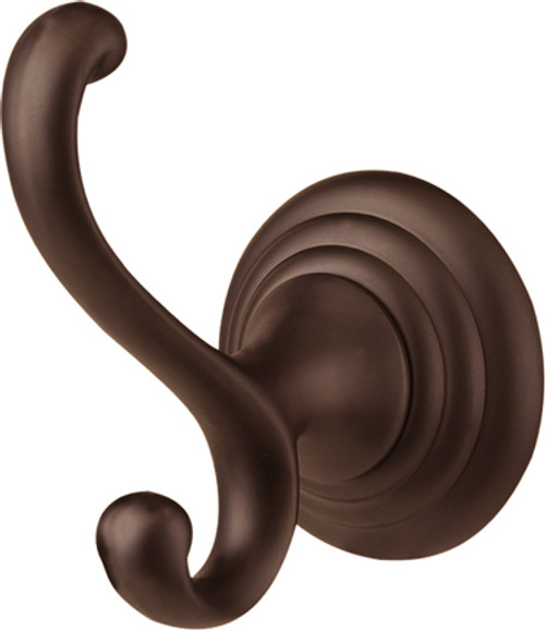 Alno A9099-CHBRZ: Embassy Double Robe Hook - Chocolate Bronze