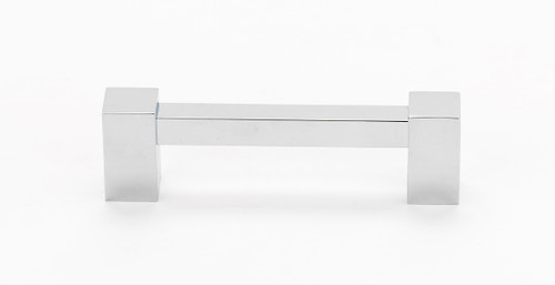 Alno A718-6-PC: 6" cc Contemporary II Cabinet Pull - Polished Chrome