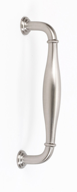 Alno A726-35-SN: 3-1/2" cc Charlie's Collection Cabinet Pull - Satin Nickel