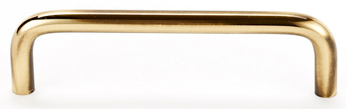 Alno A703-4-PA: 4" cc Traditional Cabinet Pull - Polished Antique