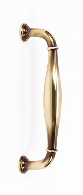 Alno A726-4-PA: 4" cc Charlie's Collection Cabinet Pull - Polished Antique