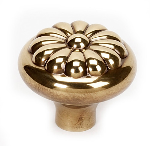 Alno A1452-PA: 1-1/2" Bella Cabinet Knob - Polished Antique