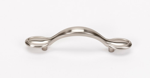 Alno A1566-3-SN: 3" cc Classic Traditional Cabinet Pull - Satin Nickel