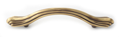 Alno A1506-35-PA: 3-1/2" cc Venetian Cabinet Pull - Polished Antique