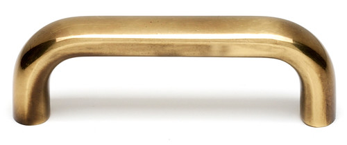 Alno Creations Cabinet Hardware - Cup Pulls Collection - Solid Brass 3  Centers Cup Pull in Polished Antique by Alno Inc. Creations - A1263-PA