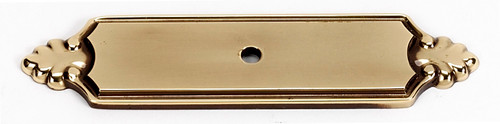 Alno A1454-PA: 4-1/4" Bella Backplate - Polished Antique Alno A1454-PA: 4-1/4" Bella Backplate - Polished Antique