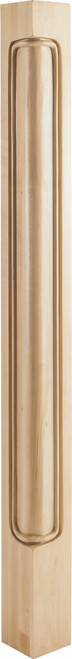 Hardware CP-3CH: 2-3/4" x 2-3/4" x 35-1/2" Beaded Corner Post - Cherry Hardware CP-3CH: 2-3/4" x 2-3/4" x 35-1/2" Beaded Corner Post - Cherry