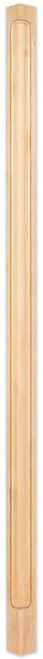 Hardware CP-3-84CH: 2-3/4" x 2-3/4" x 84" Beaded Corner Post Cherr Hardware CP-3-84CH: 2-3/4" x 2-3/4" x 84" Beaded Corner Post Cherr