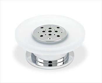 Topex Hardware A203080601 FREE STANDING SOAP DISH & CHROME FINISH