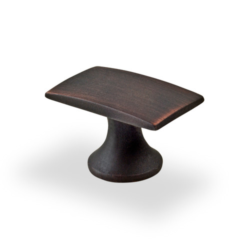 Topex 1" Italian Designs Contemporary Rectangular Cabinet Knob - Venetian Bronze Topex 1" Italian Designs Contemporary Rectangular Cabinet Knob - Venetian Bronze