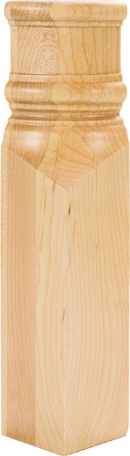 Hardware Resources TB1-RW: 2-7/8" x 1-7/8" x 9-7/8" Spool & Transition Block - Rubberwood Hardware Resources TB1-RW: 2-7/8" x 1-7/8" x 9-7/8" Spool & Transition Block - Rubberwood