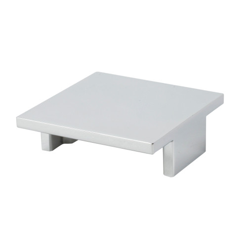 Topex Z20830750041: 3" Modern Times Contemporary Square Flat Cabinet Pull - Bright Chrome