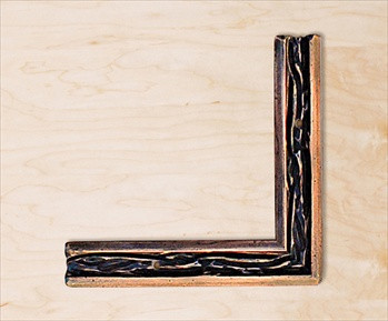 Hawk Hill CD2: 5-5/8" Rapids Door Corner Trim - Copper