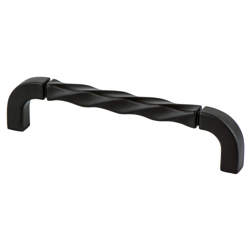 Berenson 3040-155: 128mm cc Rhapsody Cabinet Pull - Black