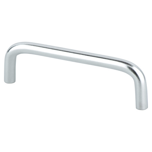 Berenson 6131-2SC: 96mm cc Advantage Wire Pulls Cabinet Pull - Satin Chrome