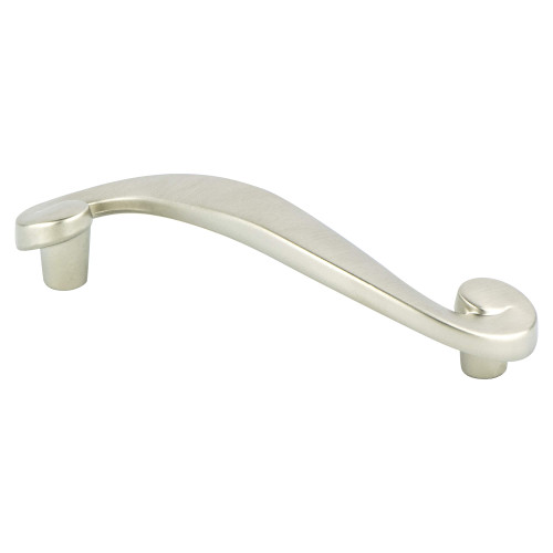 Berenson 7119-1BPN: 96mm cc Sonata Cabinet Pull - Brushed Nickel