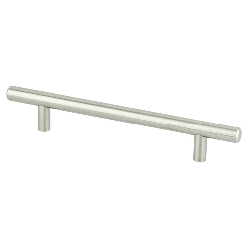 Berenson 0804-2BPN: 128mm cc Tempo Round Bar Cabinet Pull - Brushed Nickel Berenson 0804-2BPN: 128mm cc Tempo Round Bar Cabinet Pull - Brushed Nickel
