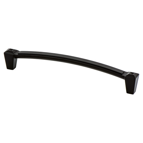 Berenson 4005-1055: 160mm cc Connections Cabinet Pull - Matte Black