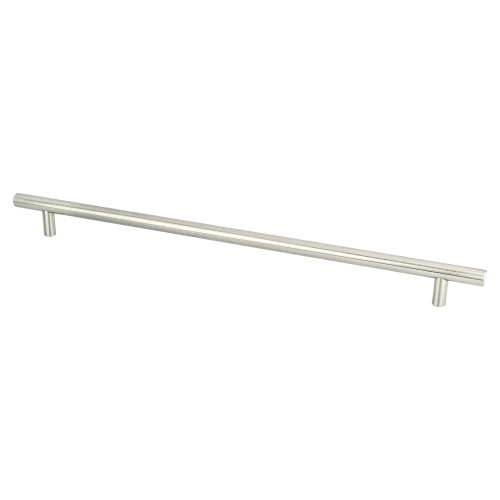 Berenson 0810-2BPN: 320mm cc Tempo Round Bar Cabinet Pull - Brushed Nickel Berenson 0810-2BPN: 320mm cc Tempo Round Bar Cabinet Pull - Brushed Nickel