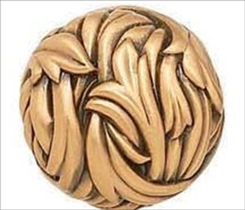 Edgar Berebi 8208/1: 1-3/16 Louis XV Cabinet Knob - Museum Gold Plate Edgar Berebi 8208/1: 1-3/16 Louis XV Cabinet Knob - Museum Gold Plate