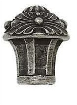 Edgar Berebi 8345ap: 15/16 Nantucket Cabinet Knob - Artisan Pewter