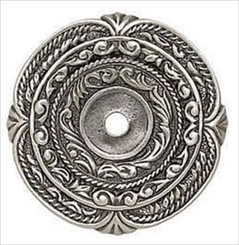 Edgar Berebi 8312an: 1-5/8 Glendale Back Plate - Antique Nickel