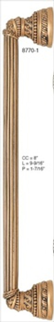 Edgar Berebi 8770/1: 8 cc Empire Appliance Pull - Museum Gold Plate Edgar Berebi 8770/1: 8 cc Empire Appliance Pull - Museum Gold Plate