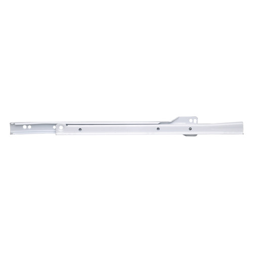 Hickory P1700/18-W: 18" Bottom Mount Self-close Drawer Slide (pair) - White